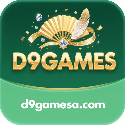 Novo logo da d9 games app